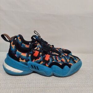 Adidas Trae Young 1 Pixels Basketball Shoes Men's Size 8 GY0289